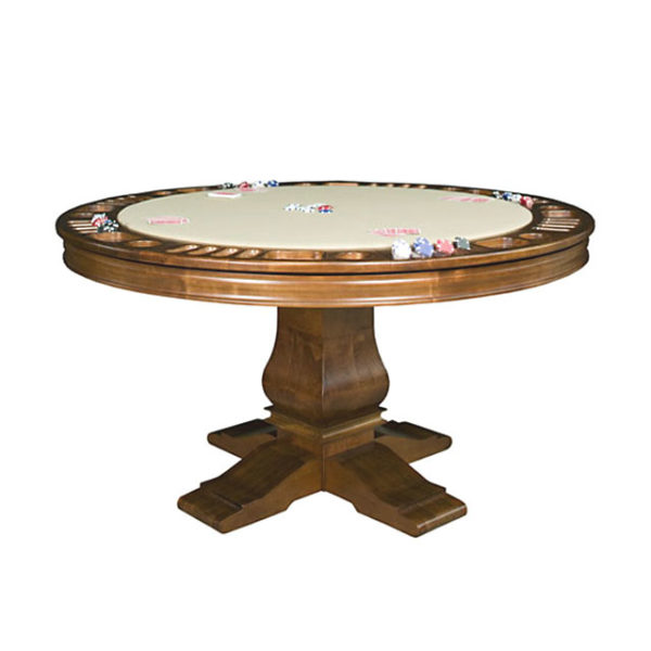 Davenport Round Poker Game Table Toronto Game Table