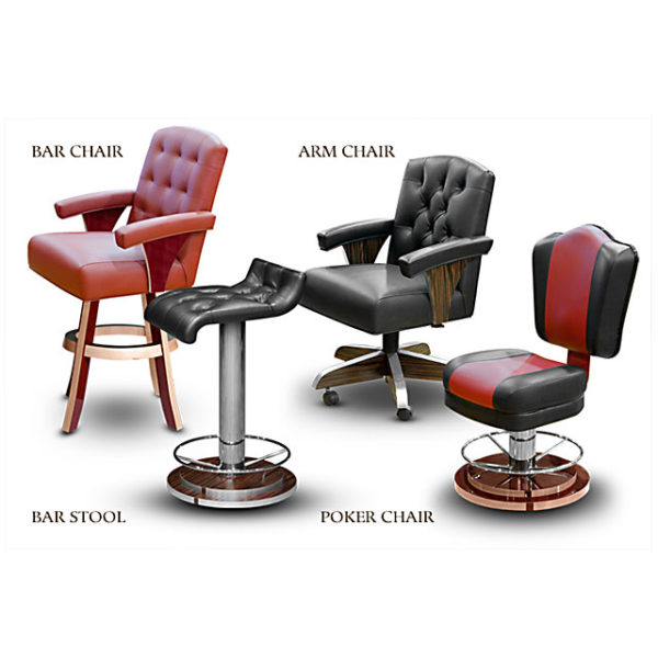 Custom Stools Poker Chairs